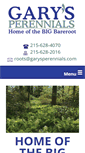 Mobile Screenshot of garysperennials.com